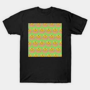 Dim Sum Funky Hong Kong Street Food Bright Lime Green - Pop Art T-Shirt